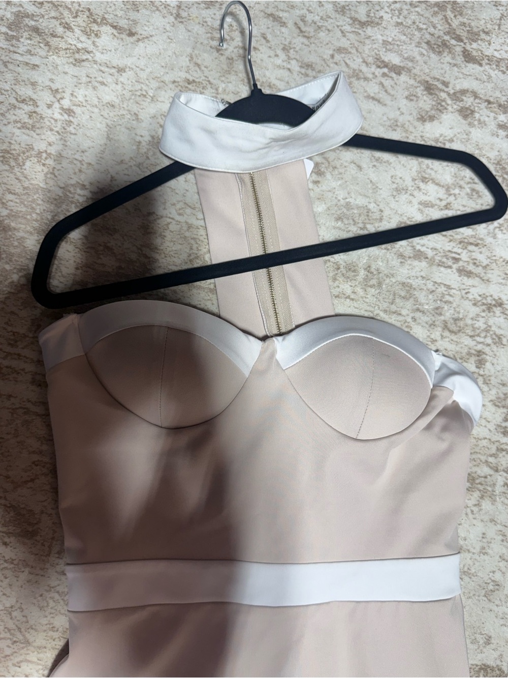 Fashion Nova White Label Top with Pink Logo Accent - Picture 6 of 6